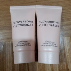 Viktor & Rolf Flowerbomb Bomblicious Hand and Nail Cream, 1.7oz/50ml NEW (2pack)